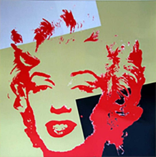 Andy Warhol Golden Marilyn 11.44 Sunday B Morning