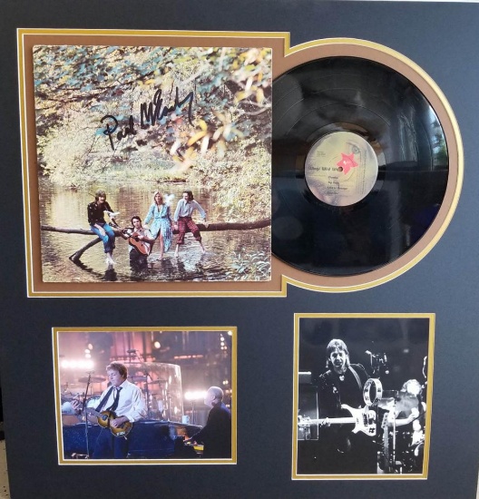 Paul Mccartney Hand signed album with coa