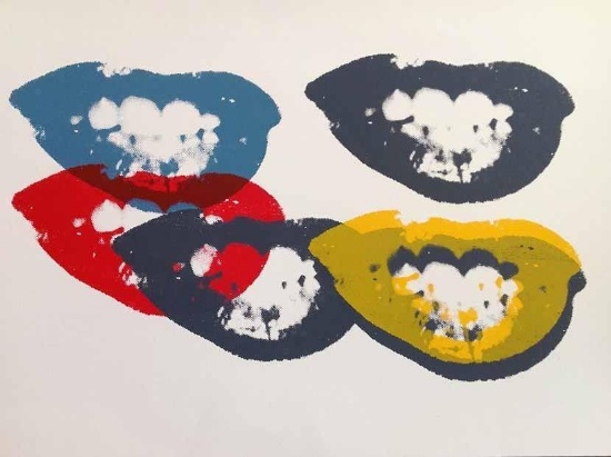 Andy Warhol "I Love Your Kiss Forever Forever" Sunday B. Morning