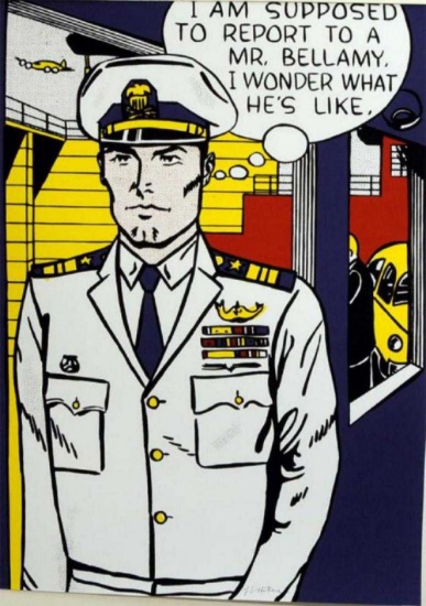 Roy Lichtenstein, Mr. Bellamy, Original poster
