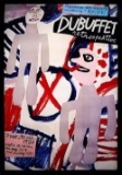JEAN DUBUFFET - original 1980 poster for his