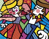 Swing by Romero Britto offset lithograph unframed