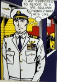 Roy Lichtenstein, Mr. Bellamy, Original poster