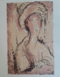 Amedeo Modigliani Portrait Of A Woman lithograph After