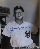 Autographed 16 x 20 Mickey Mantle with Coa SPORTS