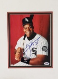 Frank Thomas signed Chicago White Sox photo baseball ml SPORTS