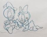 Disney,Original production animation drawing