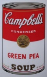 ANDY WARHOL CAMPBELLS SOUP: GREEN PEA SUNDAY B.