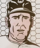 Roy Lichtenstein - Baseball Manager 1963, Hand signed