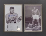 Muhhammed Ali Signed and Matted Photos with Coa SPORTS