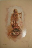 JOSE ROYO Golden Collection - Reposo Serig on Panel