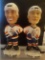 The bure brothers! PAVEL & VALERIE BURE CERAMIC BOBBLEHEADS