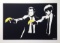 BANKSY, PULP FICTION L/E SCREEN PRINT.