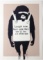 BANKSY - LAUGH NOW  L/E SCREEN PRINT W/PUBLISHER STAMP