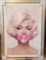 MARILYN MONROE - BUBBLE OFFSET LITHOGRAPH FRAMED