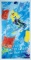 Leroy Neiman, Olympic Games Skier Hand Signed offset