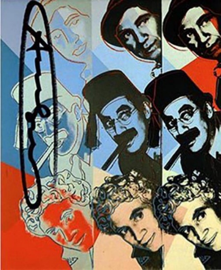 Andy Warhol, The Marx Brothers Ten Portraits of Jews