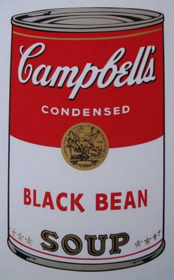 ANDY WARHOL CAMPBELLS SOUP: BEEF SUNDAY B. MORNING