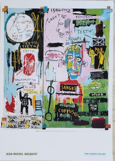 Jean-Michel Basquiat , In Italian original poster 2004