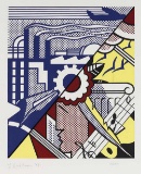 LICHTENSTEIN, ROY INDUSTRY AND THE ARTS II Screenprint