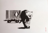 BANKSY, BARCODE L/E SCREEN PRINT