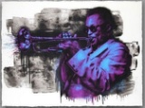 Mr. Brainwash - Miles Davis 2015 screenprint signed,
