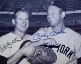 Mantle, Ford Autographed 8x10 photo