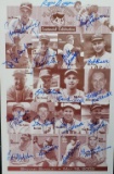 St. Louis Browns, Team 18 Autographed 8x10 photo W/Stan