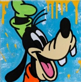 Jozza, Goofy, Original one of a kind Acrylic on canvas