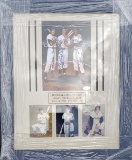Mantle, Mays, Snider Autographed 8x10 framed photo