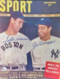 Joe DiMaggio, Ted Williams Autographed 8x10 photo