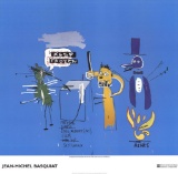 Jean-Michel Basquiat-The Dingoes that Park Their Brain