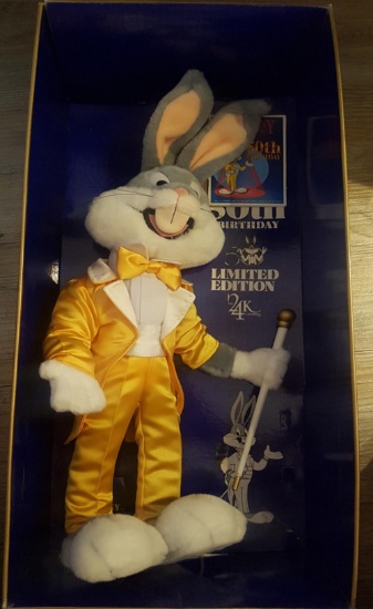 Bugs Bunny 50th Birthday doll Limited Edition