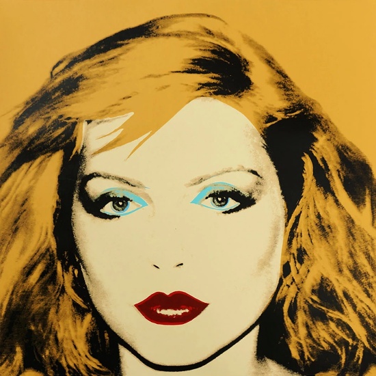 Warhol, Andy   Debbie Harry 1980 Yellow, Silkscreen