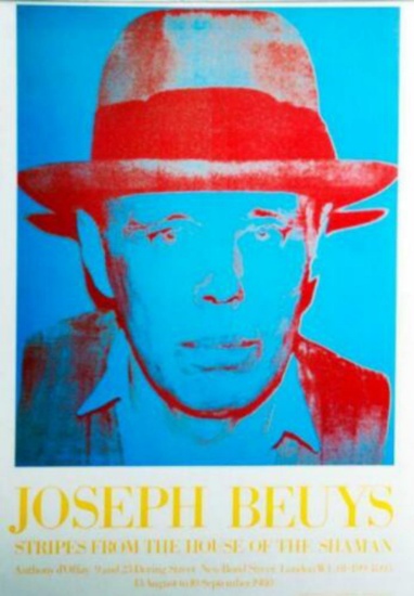 Andy Warhol Joseph Beuys, 1980 offset lithograph