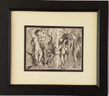 Marc Chagall Original lithograph Framed