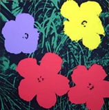 ANDY WARHOL FLOWERS 11.73 SERIGRAPH SUNDAY B. MORNING