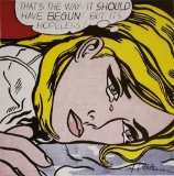 Roy Lichtenstein - Hopeless 1963, Hand signed offset