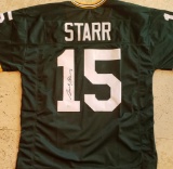 PACKERS Bart Starr AUTOGRAPHED green #15 jersey JSA COA