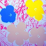 ANDY WARHOL FLOWERS 11.70 SERIGRAPH SUNDAY B. MORNING