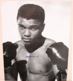 Muhammad Ali 8x10 Autographed Rare Photograph Young