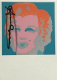 Andy Warhol, Marilyn Monroe 1967 hand signed