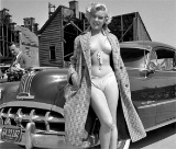 EARL THEISEN, MARILYN MONROE Fox Backlot Los Angeles