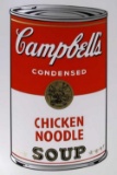 ANDY WARHOL CAMPBELLS SOUP: CHICKEN NOODLE SUNDAY B.