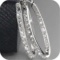 925 Sterling Silver Earrings Natural Gemstone Diamond