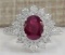 Red Ruby Gemstone 925 Sterling Silver Ring