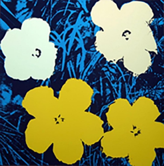 Andy Warhol Flowers 11.72 Serigraph Sunday B. Morning