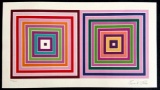 Frank Stella 'Double Concentric Square' 2005, Limited Edition Lithograph