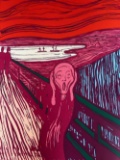 Andy Warhol, The Scream (Pink) Sunday B. Morning