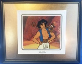 Aladdin & Abu Walt Disney Original Artist Animation Production Cel Art